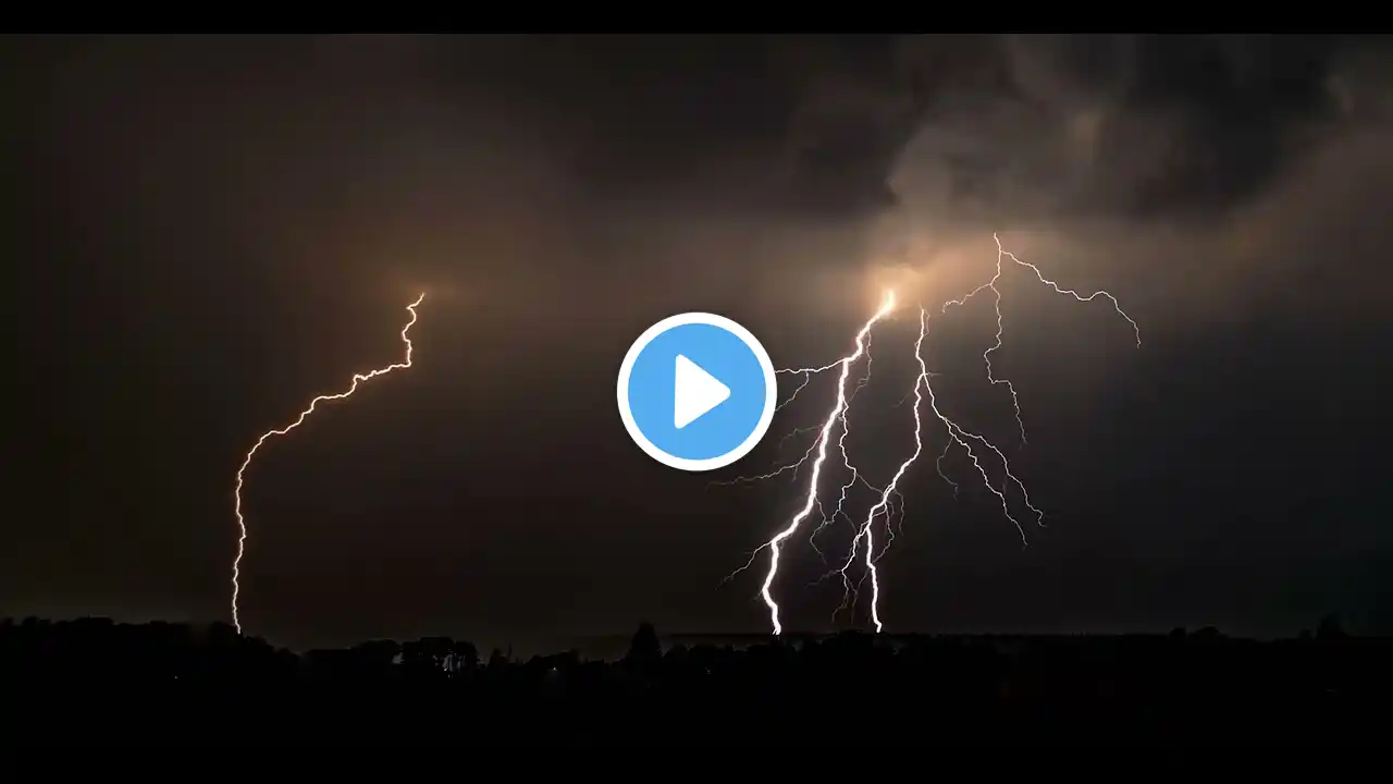 15 Minutes of Rain and Thunderstorm Sounds For Focus, Relaxing and Sleep ⛈️ Epidemic ASMR