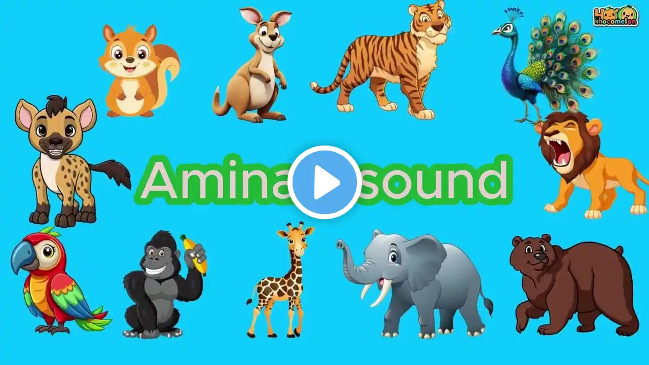 Animals Sounds Song | English nursery Rhythm | Toddler song for Children's#babyshark