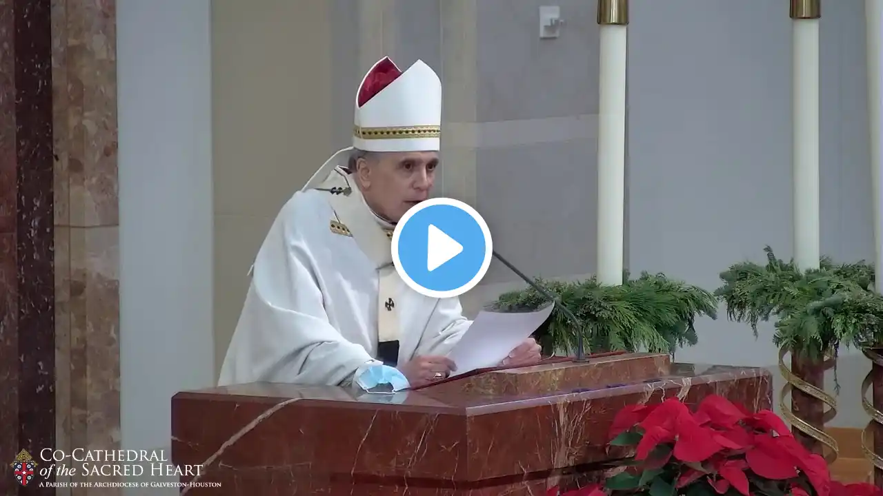 Daniel Cardinal DiNardo's Christmas Day Homily, December 25, 2020