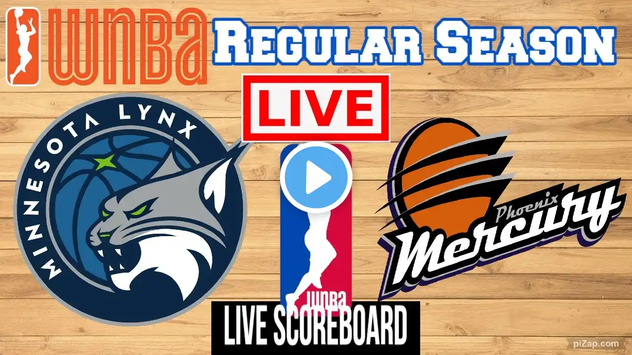 Live: Minnesota Lynx Vs Phoenix Mercury | WNBA | Live Scoreboard | Play By Play