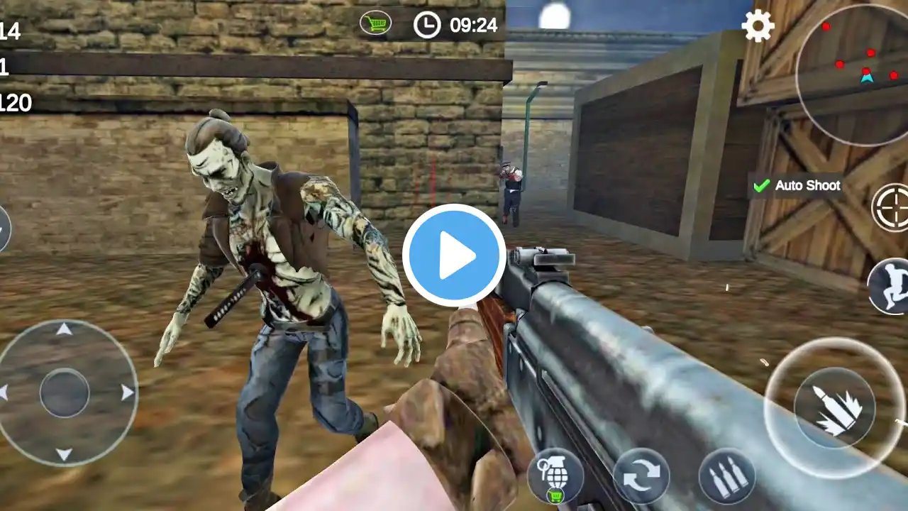 Zombie Encounter Real Survival Shooter 3D - FPS Zombie Shooting Game - Android Gameplay. #78