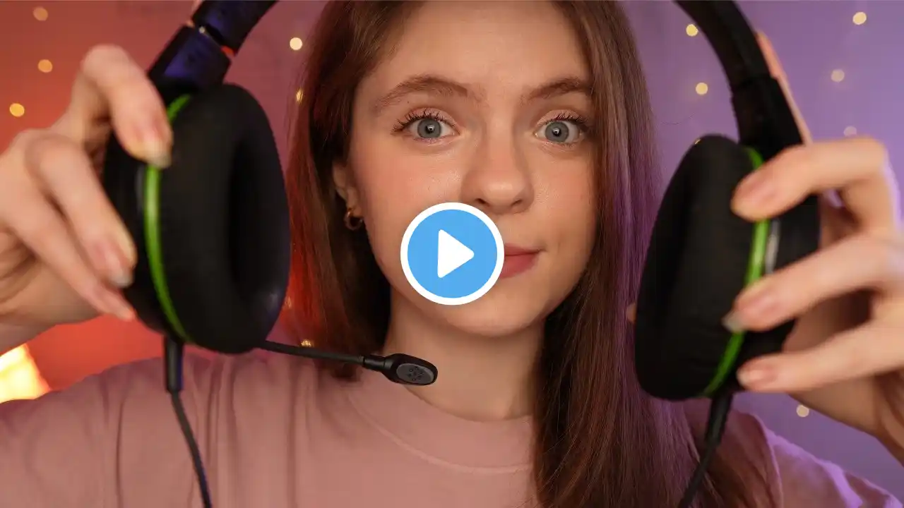 ASMR With Noise Canceling Headphones?!🎧 Personal Attention Makeup, nails, & Gentle sounds