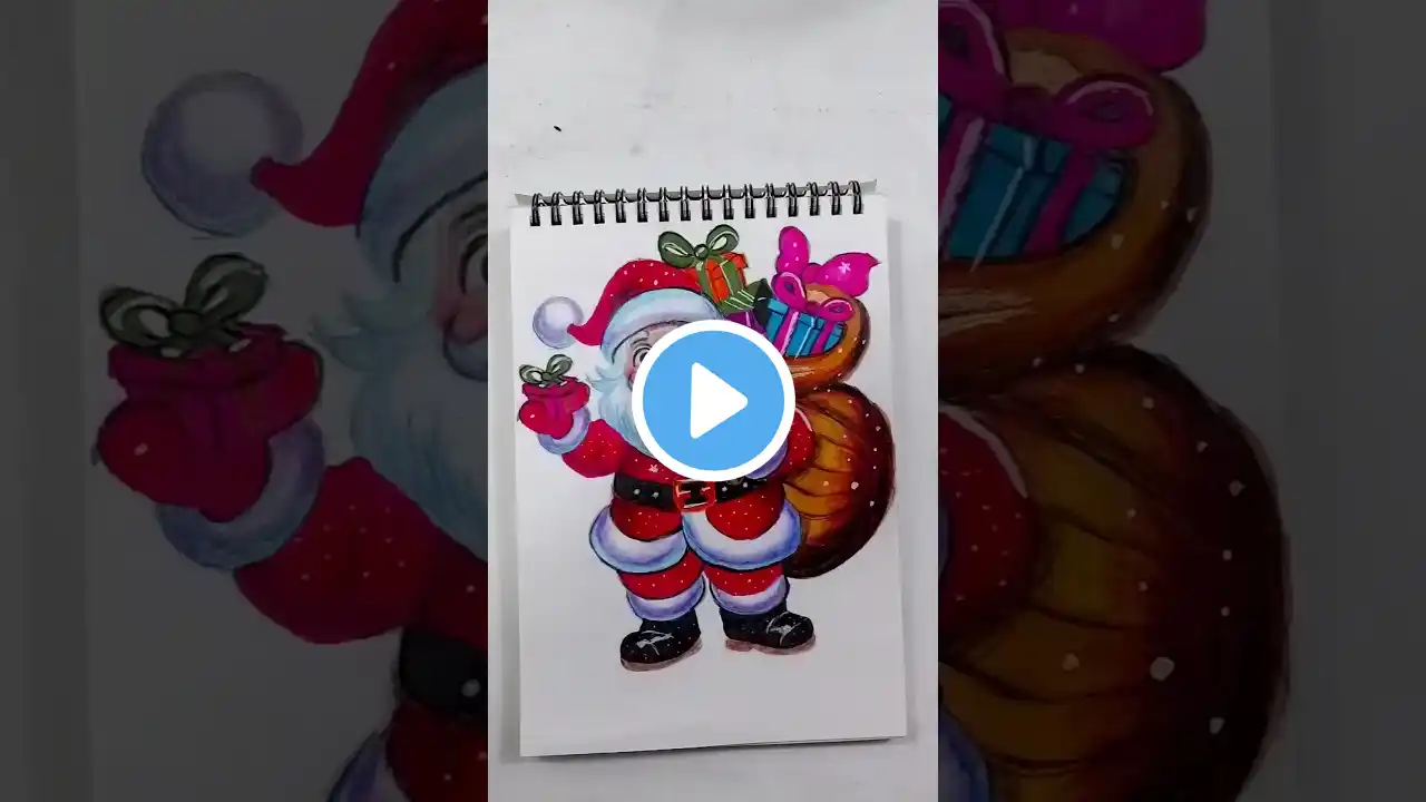 Santa Claus Drawing | Christmas day Drawing |#shorts #santaclaus #christmas