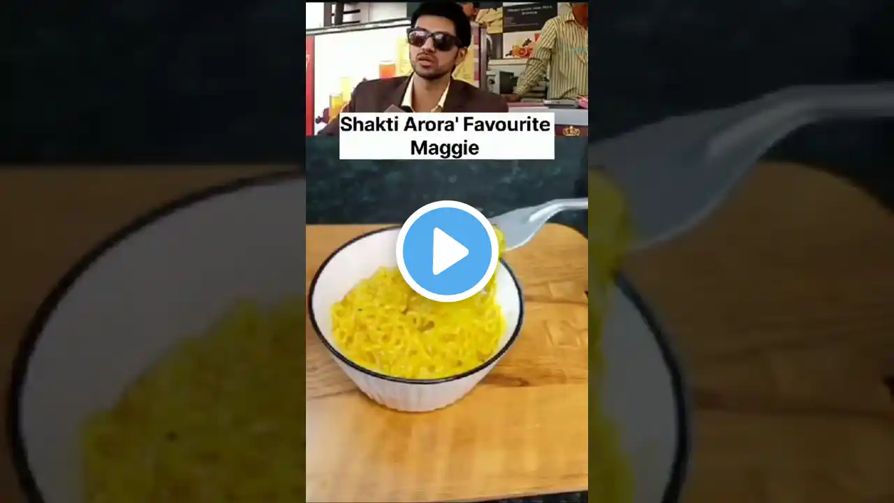 Shakti Arora Viral Milk Maggi recipe🍝#shorts #viral  #shaktiarora #maggi #ytshorts #shortsfeed #food