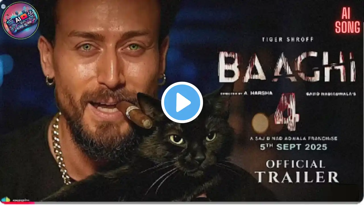 BAAGHI 4 β Official Song | Tiger Shroff | Sanjay Dutt | Jimmy Shergill | Megha | Action Anthem 2025