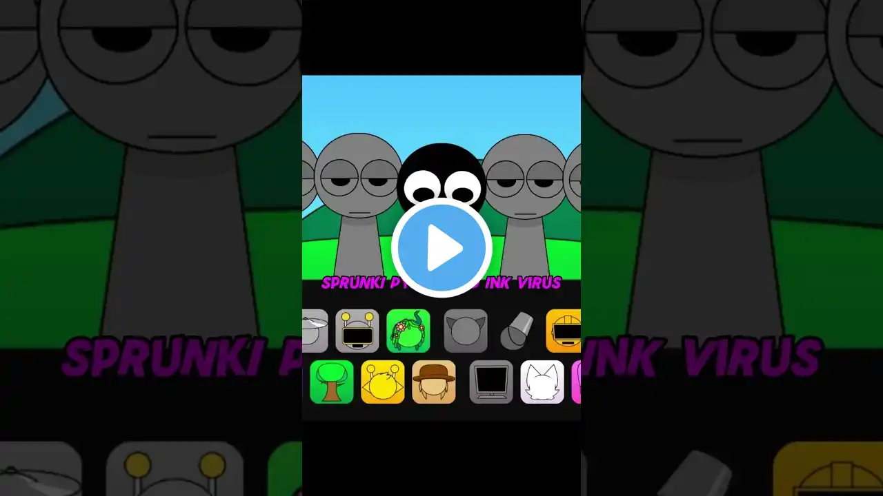 Incredibox Sprunki Pyramixed Ink Virus! Normal VS Horror Versions!