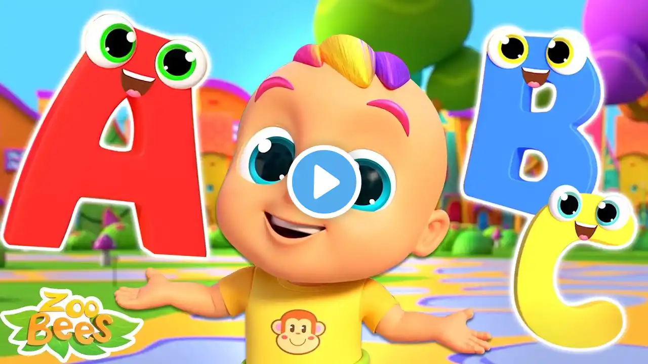 Abc Song, Learn Alphabets + More Kids Rhymes And Cartoon Videos By Zoobees