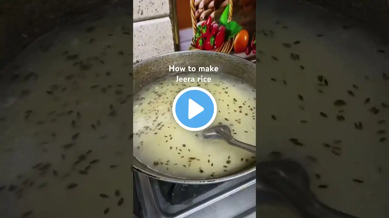 How to make jeera rice #recipe #shorts #shortvideo #trend #ytshorts