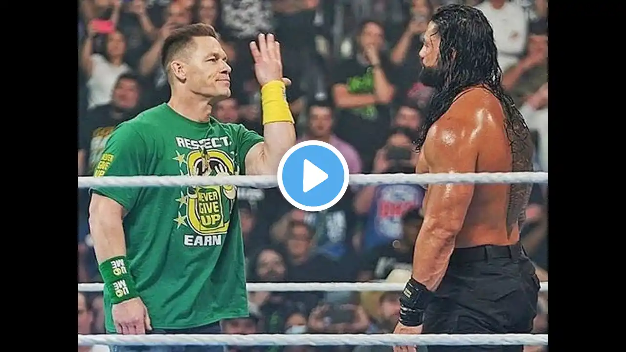 WWE FULL MATCH - Roman Reigns Vs. John Cena : SmackDown Live Full Match