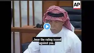 @EpicCrimeHistory | Saddam Hussain's Live Reaction to His Death Sentence. UNCUT