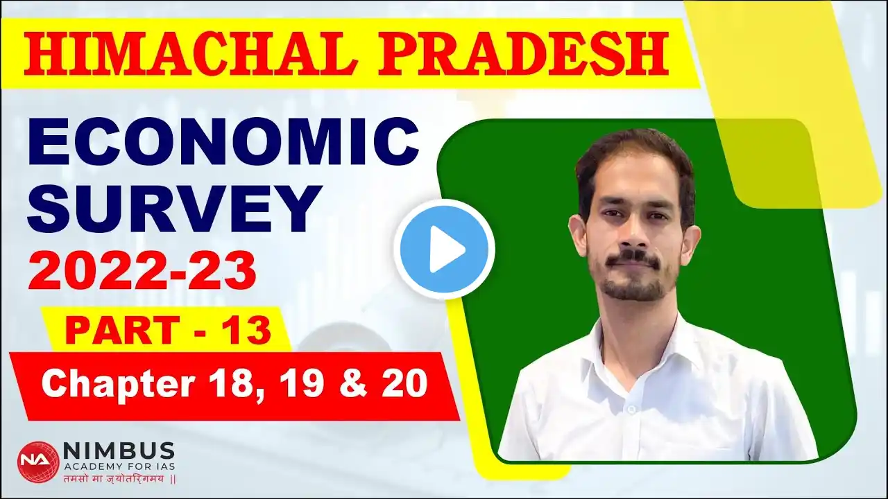 HP Economic Survey 2022-23 | Target HPAS 2023 | Chapter 18, 19 and 20