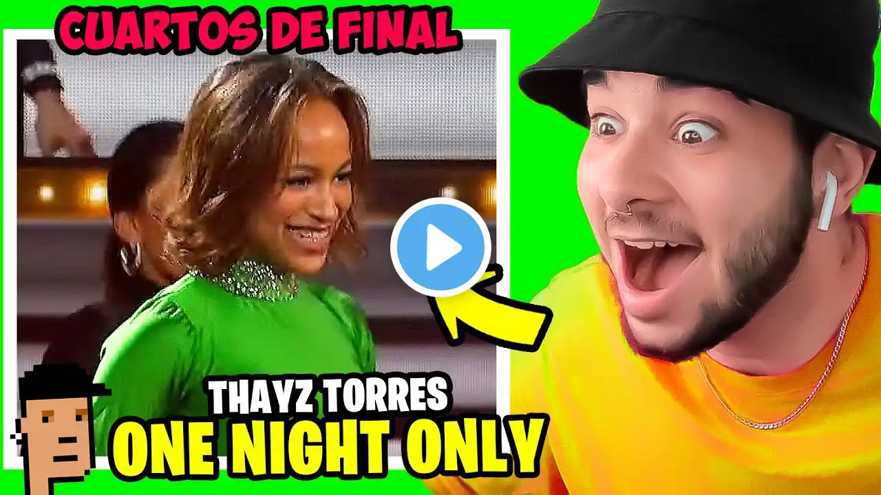 REACCIÓN a THAYZ TORRES - ONE NIGHT ONLY (CUARTOS DE FINAL - THE VOICE CHILE) ¡LA MEJOR! 😱🔥