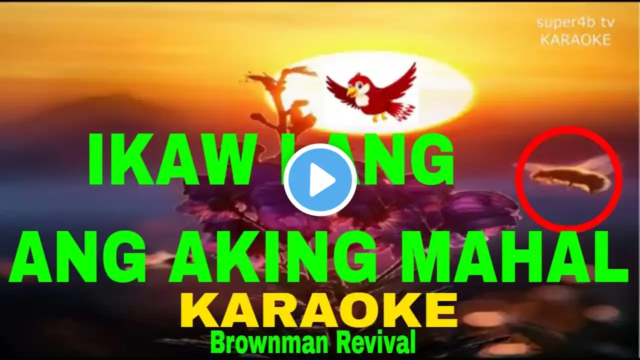 IKAW LANG ANG AKING MAHAL By Brownman Revival KARAOKE Version (5-D Surround Sounds)