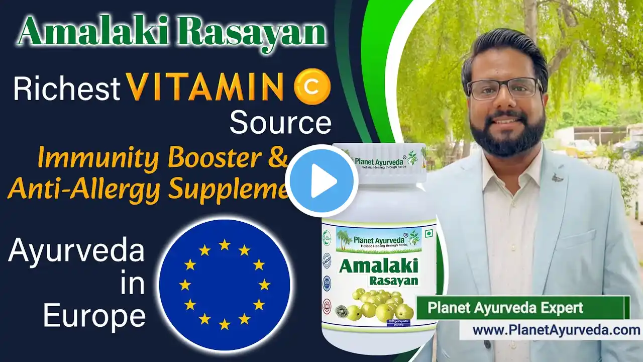 Amalaki Rasayan- Richest Vitamin C Source | Boost Immunity, Allergy Supplement | Ayurveda in Europe