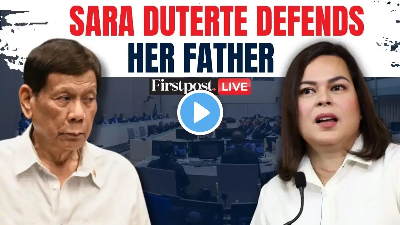 Duterte Hearing LIVE: Sara Duterte Speaks After Rodrigo Duterte's First Hearing at ICC | Drug War