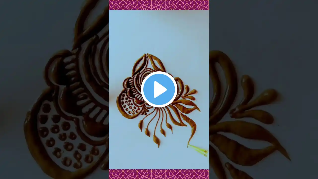 Dubai mehndi design | flower mehndi design | mehndi designs | #shorts #youtubeshorts #shortvideo