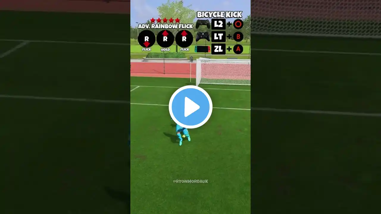 Zlatan 🇸🇪 FIFA 23 Long Bicycle Kick ⚽️🚲