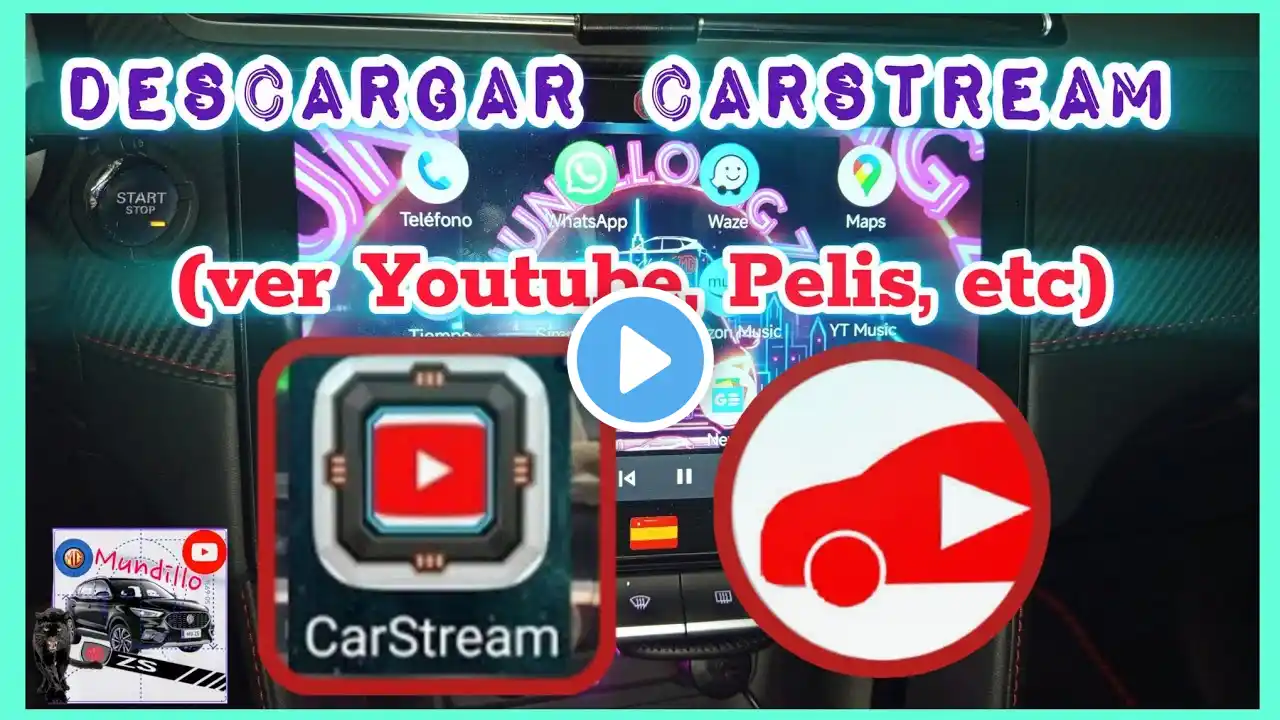 Descarga CarStream y disfruta de Youtube, pelis etc ...