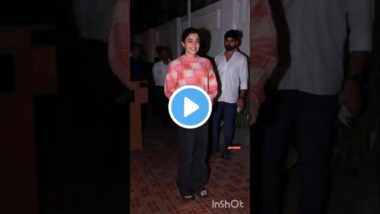 Rashmika Mandanna🥰💞 Angaaron (The Couple Song) Allu Arjun #shorts​ #shortsfeed​ #pushpa2