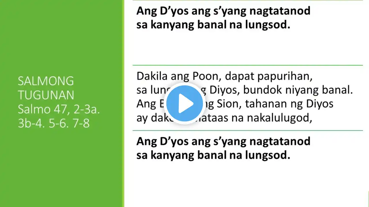 Mga Pagbasa para sa July 12, 2022 Tagalog Bible Reading