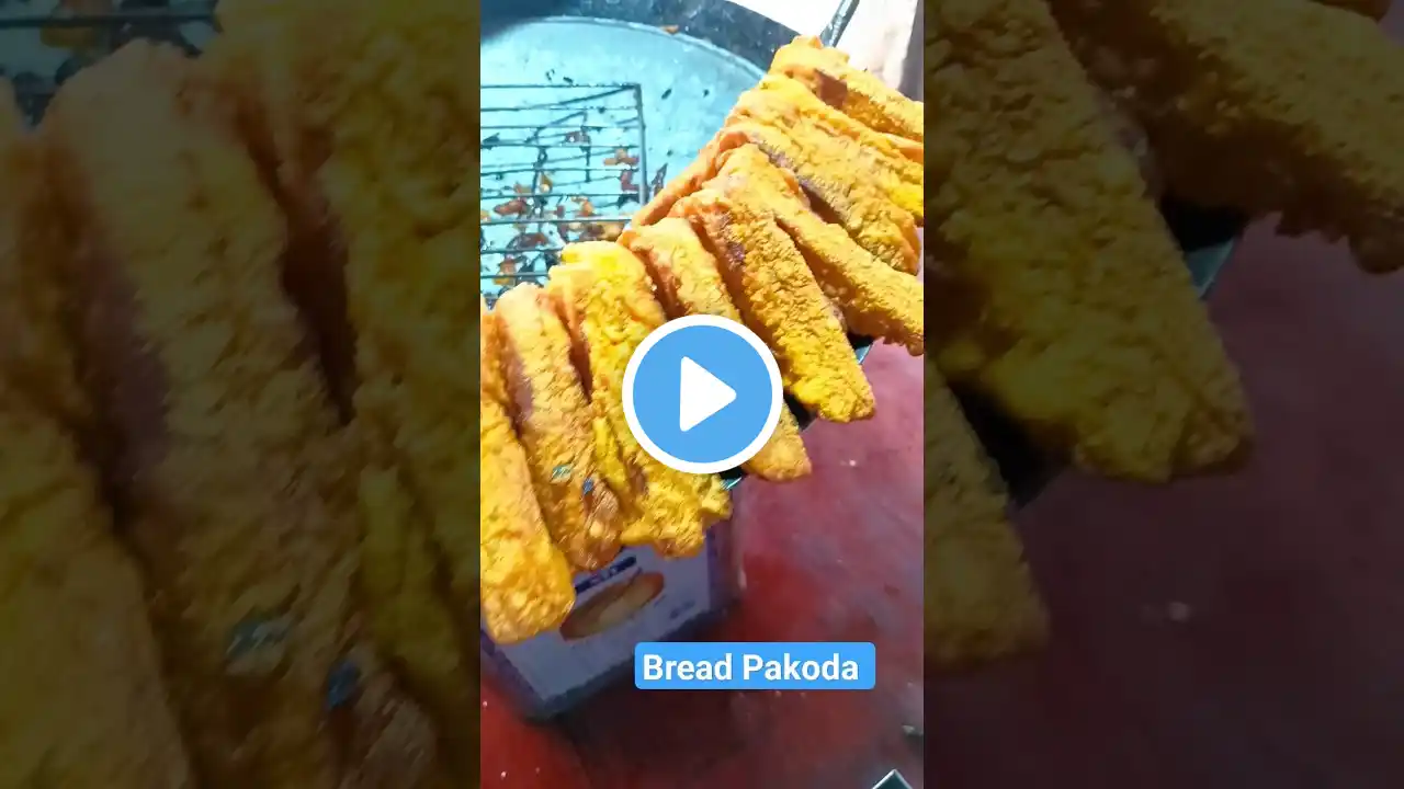 ब्रेड पकोड़े 😋 Bread Pakoda 😱Indian Street Food #breadpakoda #food #shorts #viral #youtubeshorts