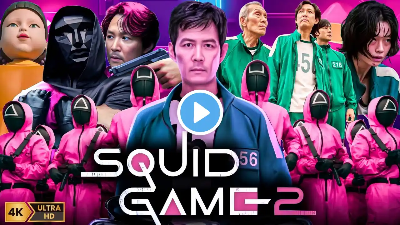 Squid Game Season 2 (2024) Full movie in Hindi | Lee Jung-jae, Wi Ha-j, Yim Si-wan || Review & Fact