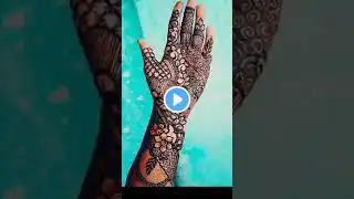 back Hand Mehadi Design for new #shortvideo #youtubeshorts #mehndidesign #mehandi #viralvideo#tiktok