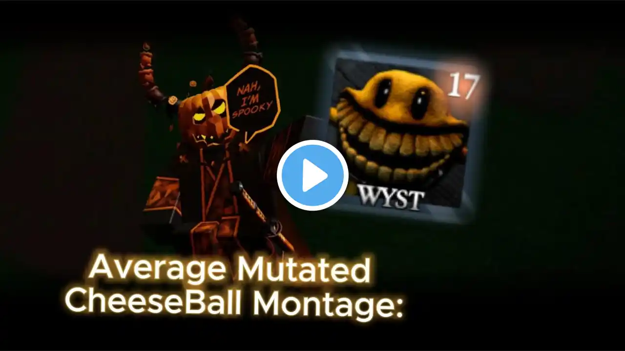 Smartest Mutated Cheese Ball: A Pillar Chase 2 WYST Montage! (Halloween WYST skin gameplay)