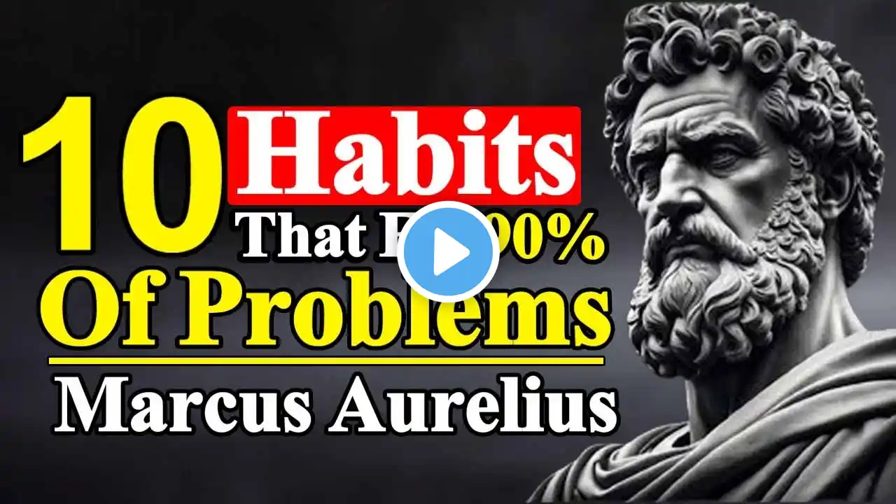 10 Habits That Fix 90% Of Problems Marcus Aurelius Stoicism