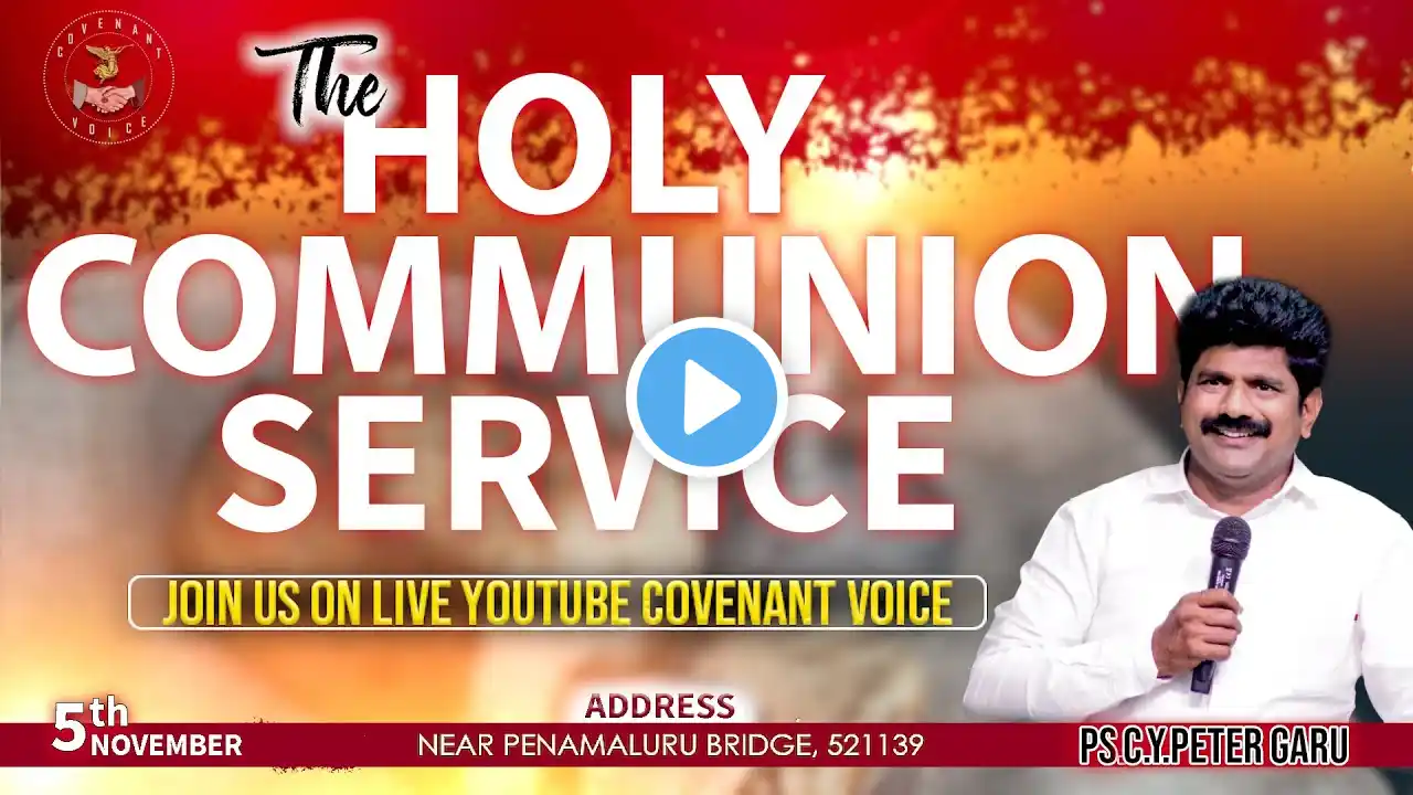 All Night Prayer and Holy Communion Service| Covenant Voice| 05 November 2021 | Ps. C.Y.Peter Garu