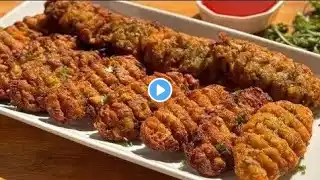 केवल 1 कच्चे आलू  से बना गरमा गरम कुरकुरा नाश्ता जो भी खाए खाता ही जाए | Crispy aalu ka nashta