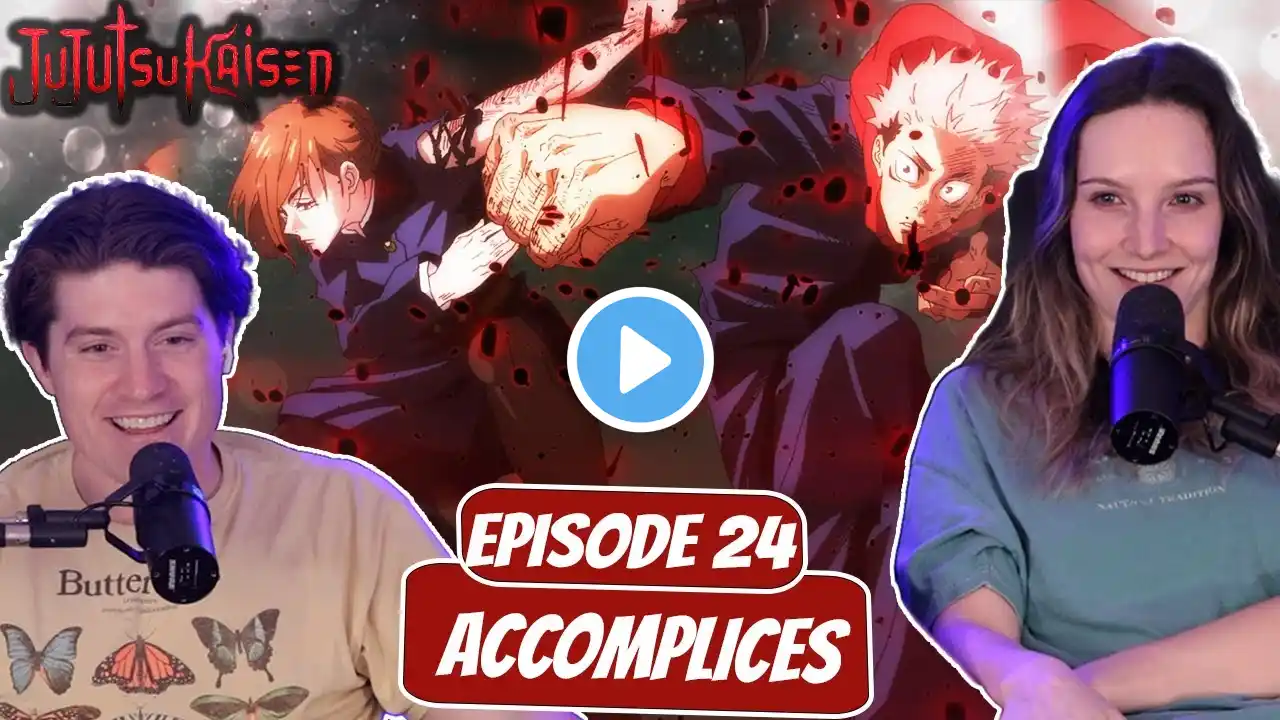 NOBARA YUJI ALL OUT BRAWL! | Jujutsu Kaisen Newlyweds Reaction | Ep 1x24, “Accomplices”