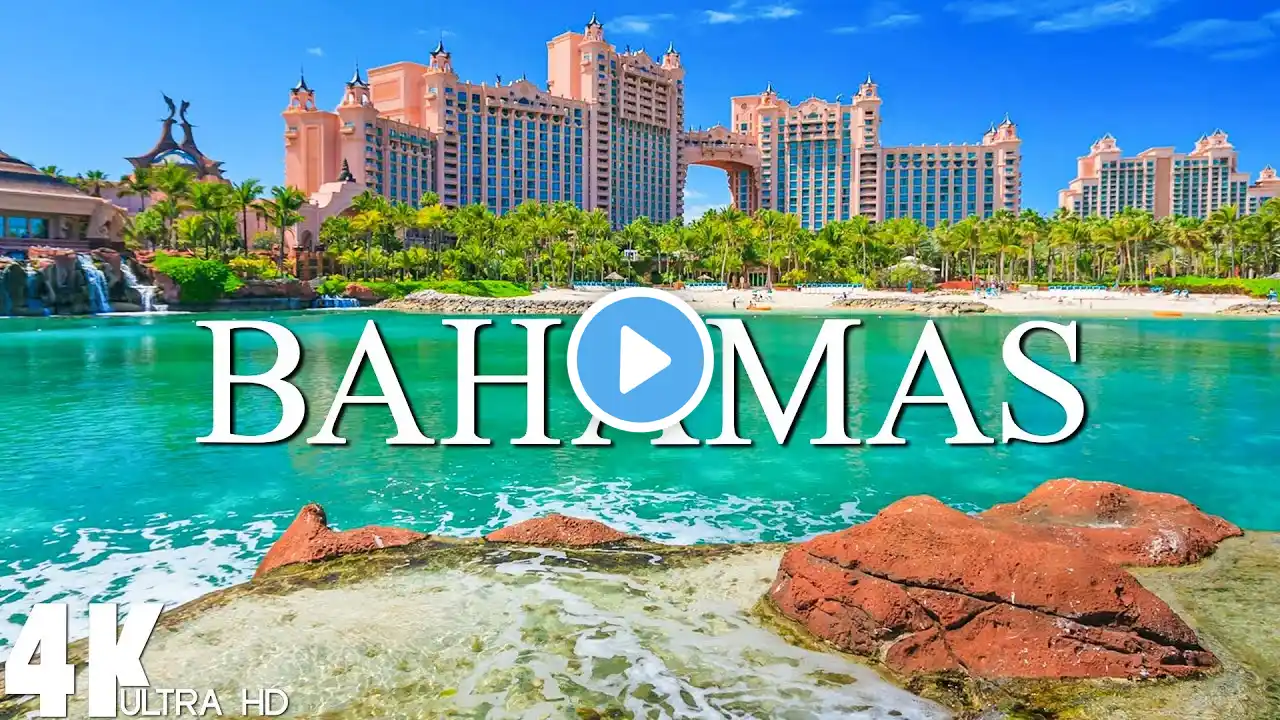 BAHAMAS 4K • Scenic Relaxation Film with Peaceful Relaxing Music and Nature Video Ultra HD