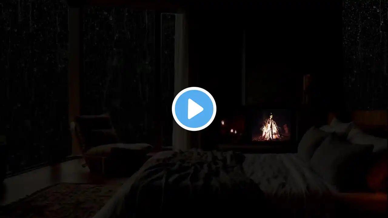 Goodbye Insomnia With Soothing Rain Sounds for Better Sleep Tonight🌧️