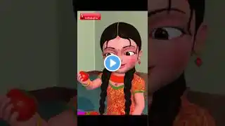 Lal Tamatar | लाल टमाटर | Hindi Rhymes for Children | Infobells