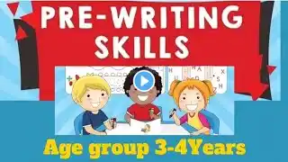 Toddler writing Activities | Pre writing skills | What To Teach A 3 years old baby at home |