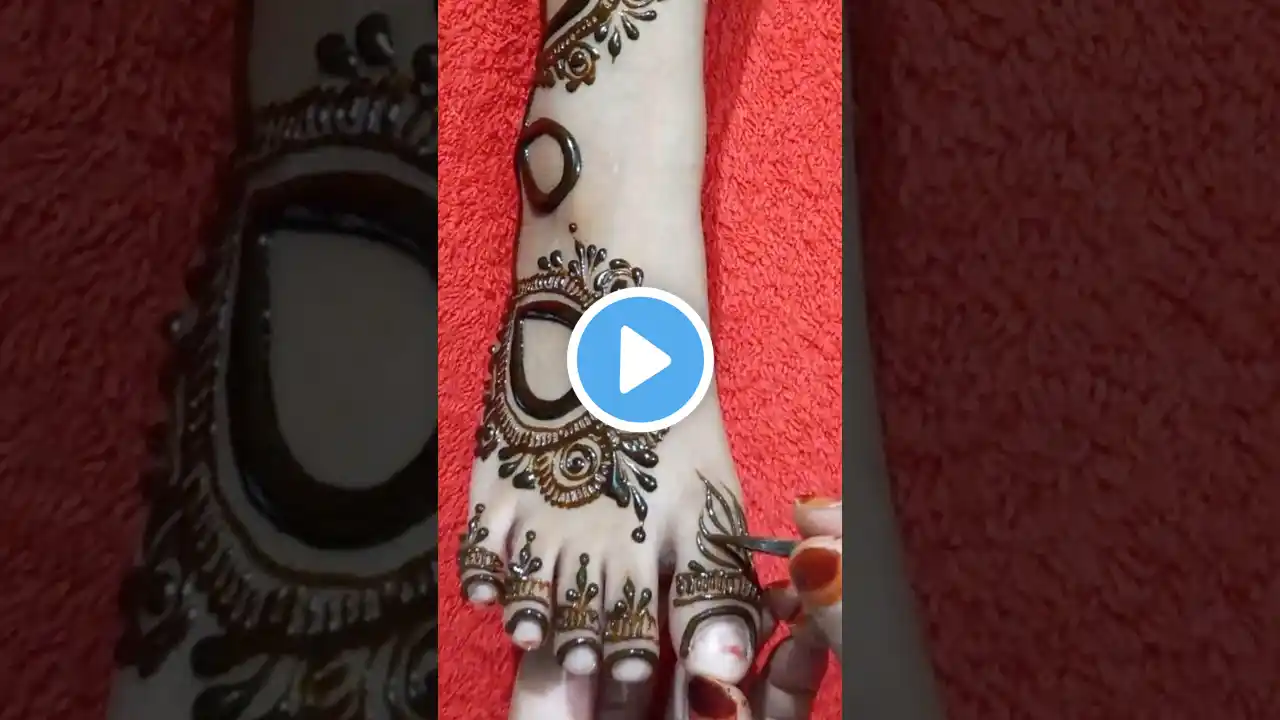 Simple mehedi design#shorts #shortsfeed #viral #trending #mehndi #hennadesign #eid #farheenscreation