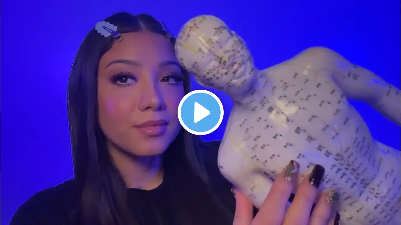 ⚠️WARNING⚠️ At 7:57 You WILL Fall Asleep 💤 Acupuncture Doll Tapping ASMR