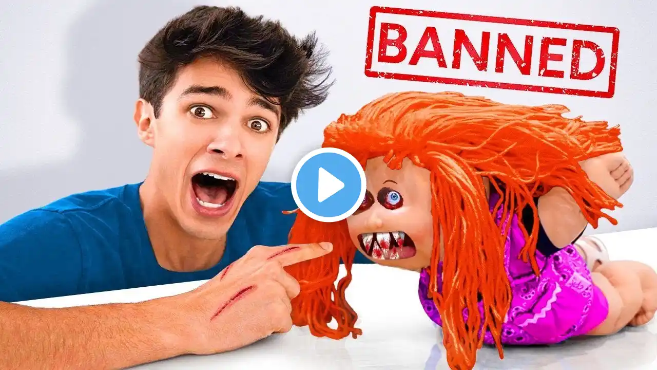 Trying the Most Dangerous BANNED Kids Toys!