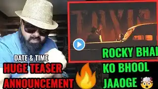 BREAKING NEWS : ROCKING STAR YASH TOXIC MOVIE TEASER POSTER REVIEW BY AAMIR ANSARI | ANNOUNCEMENT