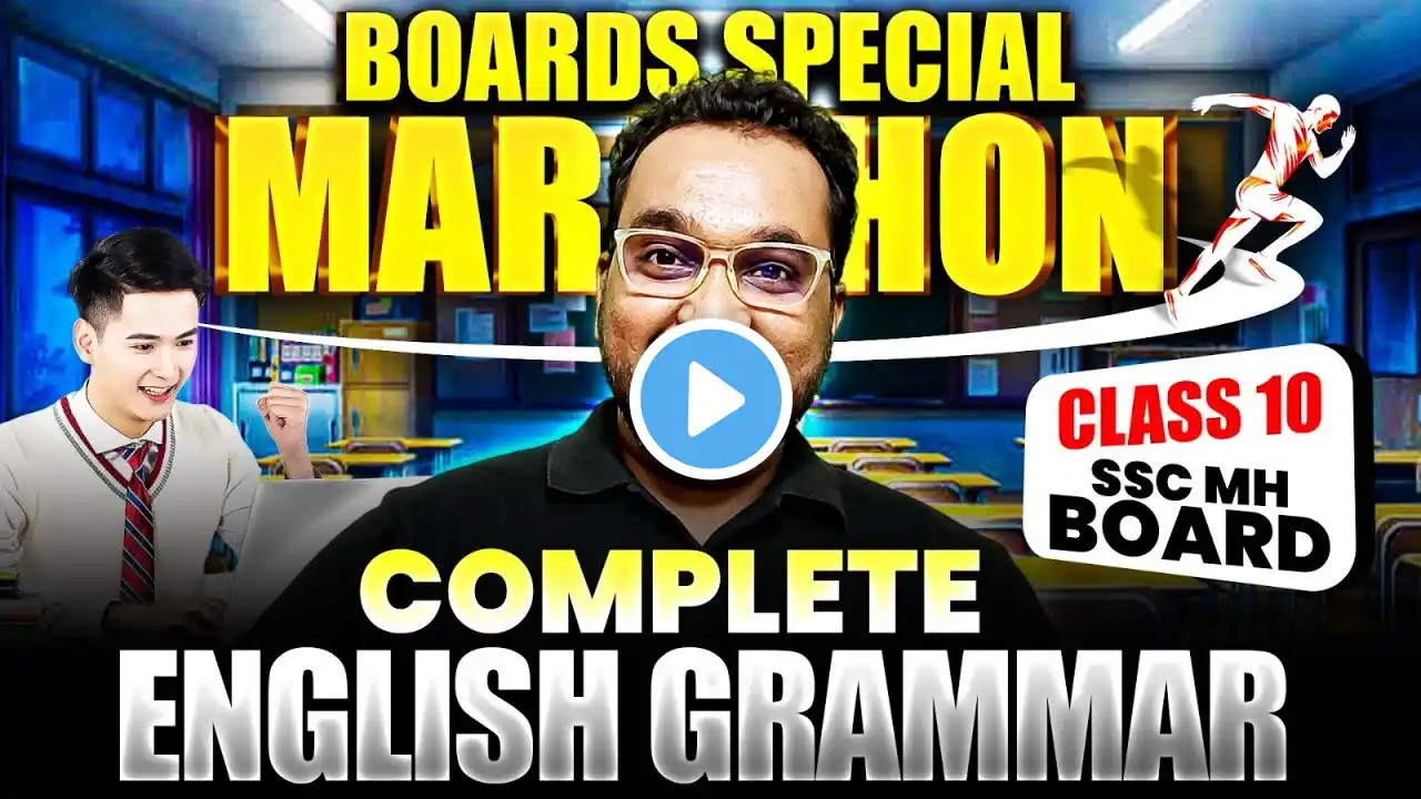 English Grammar and Writing Skill 🔥🔥| Class 10 MH Board English Marathon | Pw Maharashtra 9 & 10 #pw