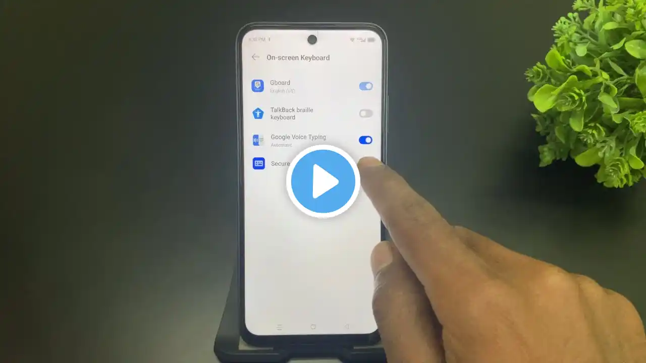 infinix hot 40i 5G me Google voice typing on off kaise kare