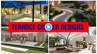 Terrace Garden Designs/ Pergola Design Ideas Backyard Patio Design Ideas 2024 | #viralvideo