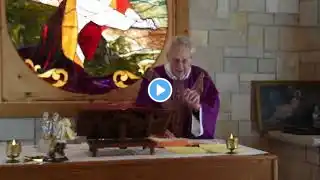 Mass for March 16, 2025, 2nd Sunday of Lent at Stone Chapel, Lawrence WI