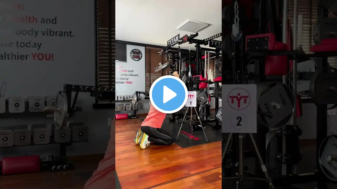 ULTIMATE HOME GYM - Triceps training on TYTAX! #motivation #tytaxathome #homegym #legsworkoutathome