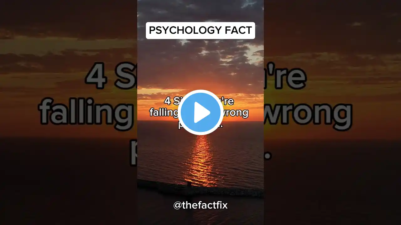 4 Signs You're Falling for the Wrong Person....#shorts #psychologyfacts #subscribe #shortvideo