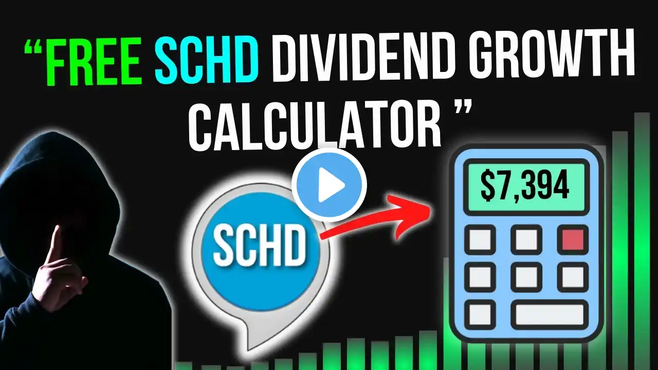 I Built The BEST SCHD Dividend Calculator To See Your Future Dividends!