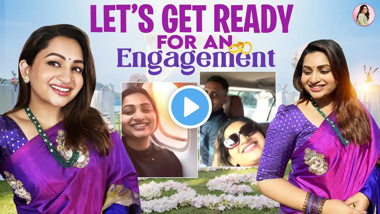 Rajamundri la oru engagement! Get ready with me | Nakshathra Nagesh