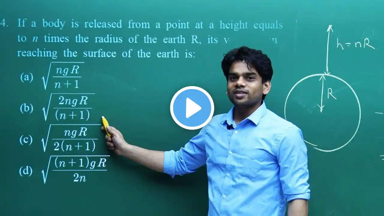 NEET Physics | 08. Gravitation | NEET Pattern Question Exercise | In English | by Misostudy