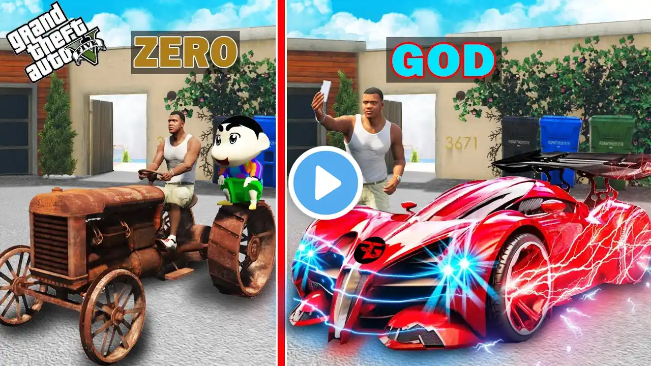 GTA 5 : Franklin Bring Ugly Tractor To Make Most Unique God Car In GTA 5 ! (GTA 5 Mods)